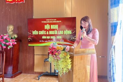 HỘI NGHỊ VIÊN CHỨC & NGƯỜI LAO ĐỘNG NĂM HỌC 2025-2026