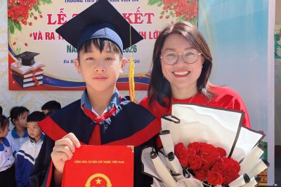 LỄ TỔNG KẾT VÀ RA TRƯỜNG CHO HỌC SINH LỚP 5 NĂM HỌC 2025-2026